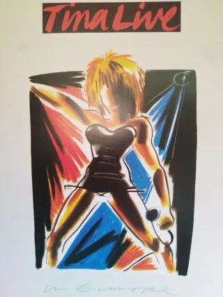 Vinilo Doble Tina Turner Live in Europa