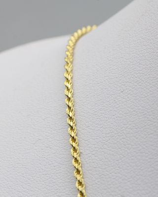 Cadena Cordón Salomónico Oro Amarillo 18kt