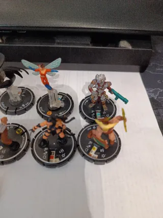 Lote 13 Heroclix Anillo Plata