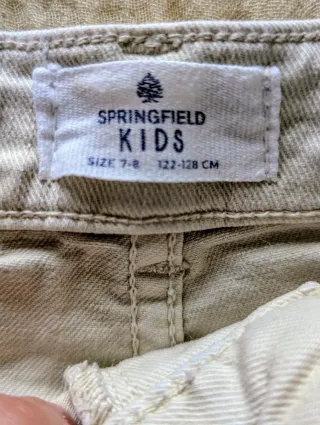 Conjunto Camisa y Pantalón Primavera 7/8 Años