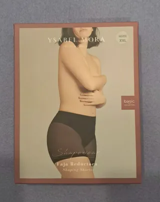 Faja reductora T/XXL. Color tierra y Negro