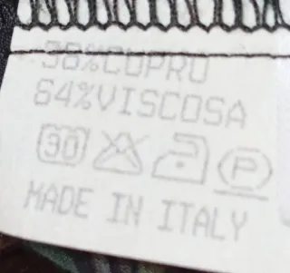 Camicia vintage Le Couturier viscosa e cupro