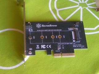 Silverstone ECM21 Adaptador M.2 a PCIe x4