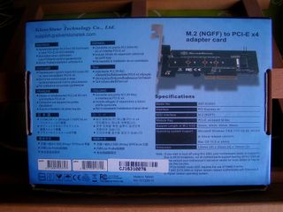 Silverstone ECM21 Adaptador M.2 a PCIe x4