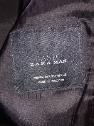 Traje Zara Basic Azul Hombre Ideal #Graduacion