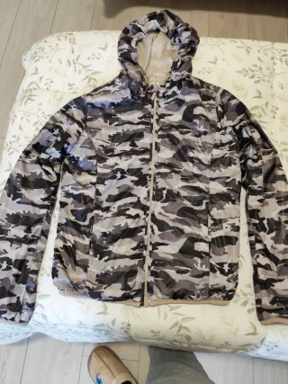 Giubbino mezza stagione camouflage