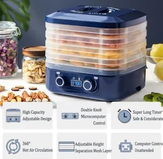 Máquina Deshidratadora de Alimentos 5 Niveles
