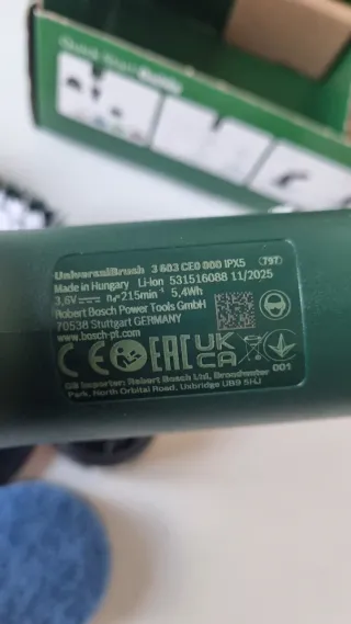 Bosch UniversalBrush 3.6V