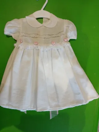 Vestido blanco 24 meses