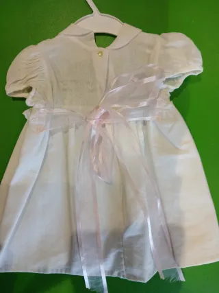 Vestido blanco 24 meses