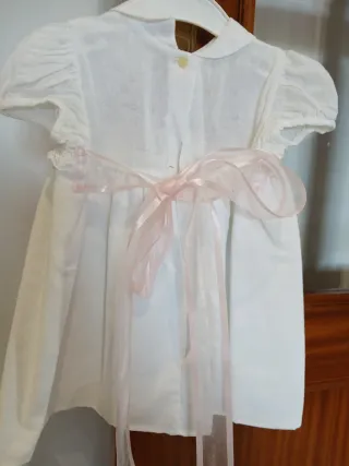 Vestido blanco 24 meses