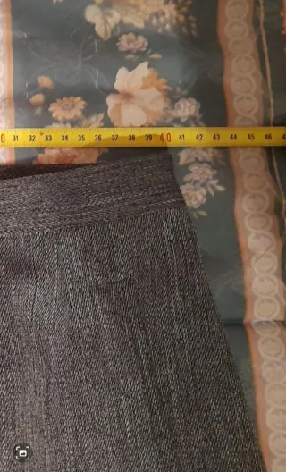 Pantalón vintage señora gris