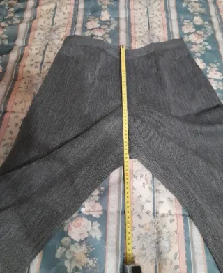 Pantalón vintage señora gris