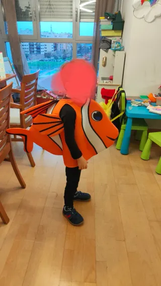 Disfraz Pez Payaso Nemo Talla 3-4
