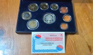 ESTUCHE EUROS ESPAÑA 2005 PROOF. FNMT.