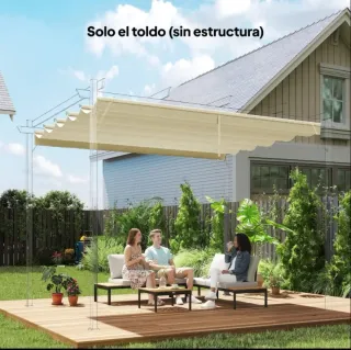 Repuesto pérgola beige
