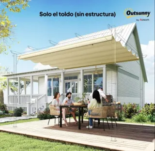 Repuesto pérgola beige