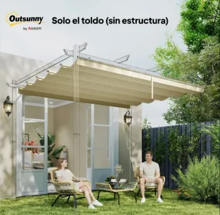 Repuesto pérgola beige