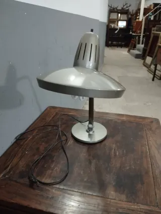 Lámpara Escritorio Fase Años 60 Metal