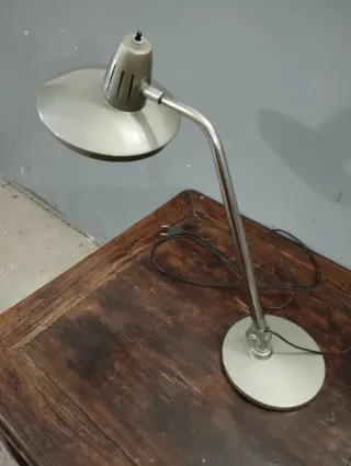 Lámpara Escritorio Fase Años 60 Metal