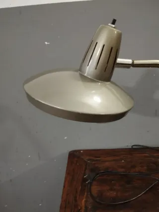 Lámpara Escritorio Fase Años 60 Metal