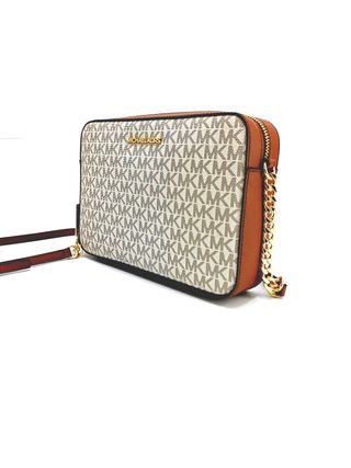 Bolso Bandolera Michael Kors Lona Monogram Beige