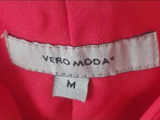 Vestido Midi Rojo doble tirante - Vero Moda- M