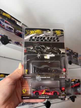 Hot Wheels Chase Circuit Legends Ferrari 499P de segunda mano por