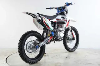 Moto Cross Rebel Master 250cc Blanca y Azul