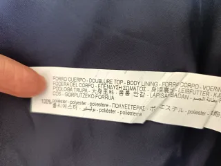 Traje Zara azul completo blazer pantalón