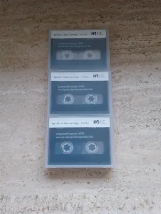 3x HP DDS-4 40GB Data Cartridge