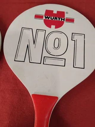 2 Raquetas de playa Würth con pelota
