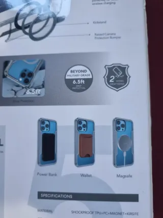 Funda OFKOZ iPhone 15 Pro con Anillo