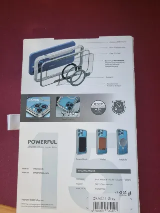 Funda OFKOZ iPhone 15 Pro con Anillo