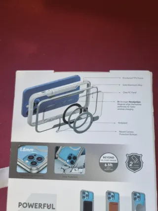 Funda OFKOZ iPhone 15 Pro con Anillo