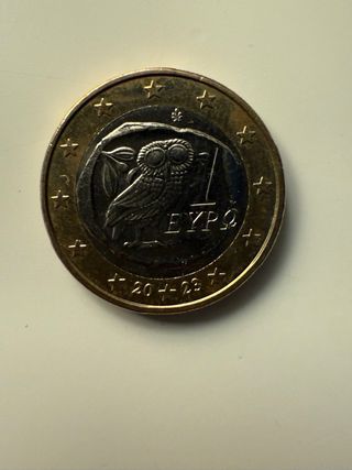 Moneta 1 Euro Civetta 2023