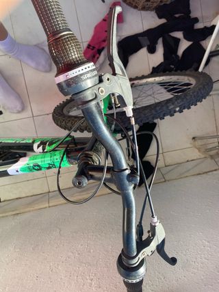Bicicleta Montaña 24 Verde