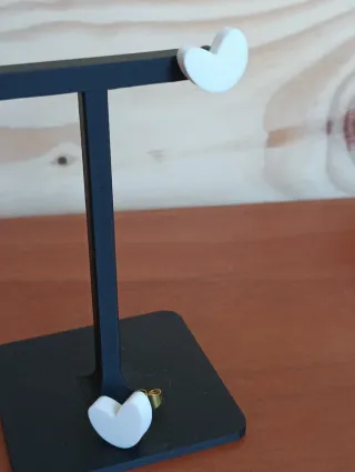 Pendientes Corazón Impresión 3D
