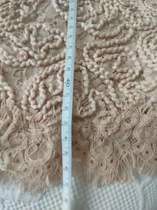 Blusa Zara Encaje Rosa Talla L