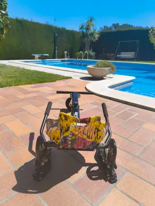 Hoverboard Calaveras con Sillín