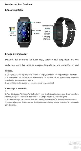 Reloj GPS 4G Localizador Niños/Adultos SOS
