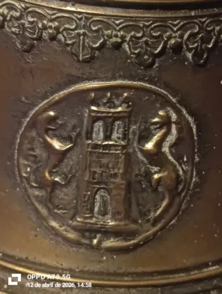 Campana de bronce coleccionista 1918