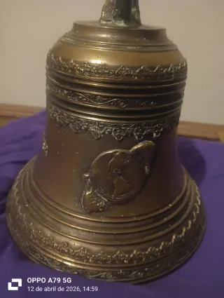 Campana de bronce coleccionista 1918