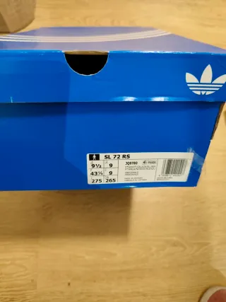 Zapatillas Adidas SL 72 Blancas y Negras