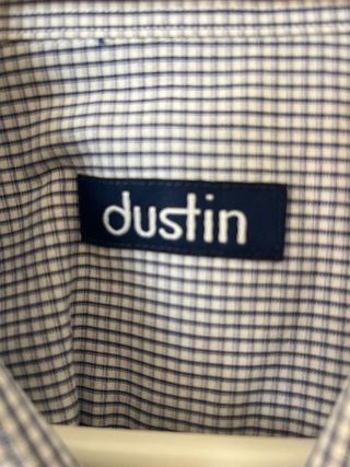 Camisa de algodón a cuadros Dustin