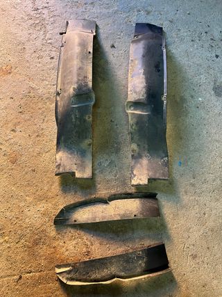 Plásticos pasos de rueda Nissan Patrol 260