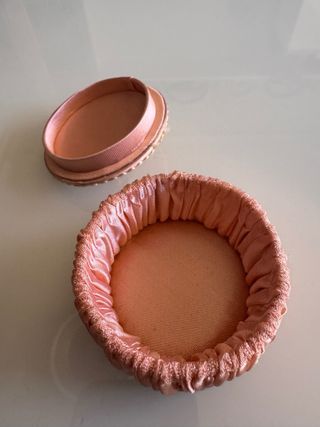 Cajita de tela decorada