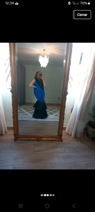 Traje Flamenca Negro a Medida (No negociable)