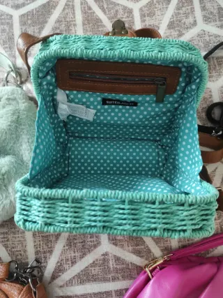 Lote de 6 bolsos variados