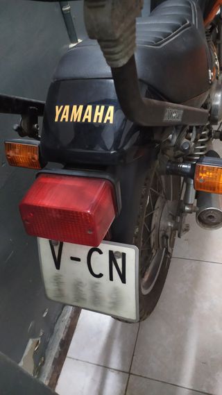 Yamaha SR 250 Special Negra